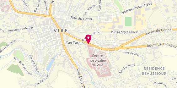 Plan de BARKI Jacques-Olivier, 4 Rue Emile Desvaux, 14500 Vire-Normandie