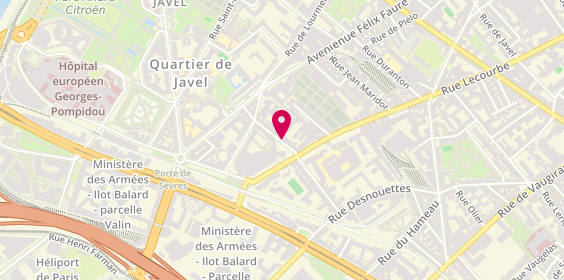 Plan de BEYNEY Maxence, 23 Rue Vasco de Gama, 75015 Paris