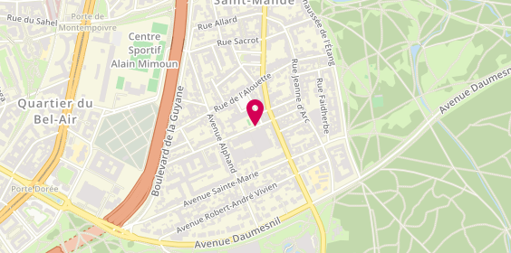 Plan de GEOFFROY Samuel, 21 Rue Commandant Mouchotte, 94160 Saint-Mandé
