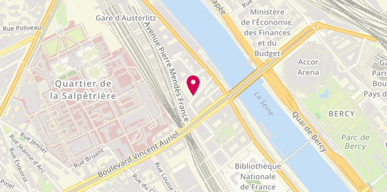 Plan de COHEN Benjamin, 16 Rue de Bellievre, 75013 Paris