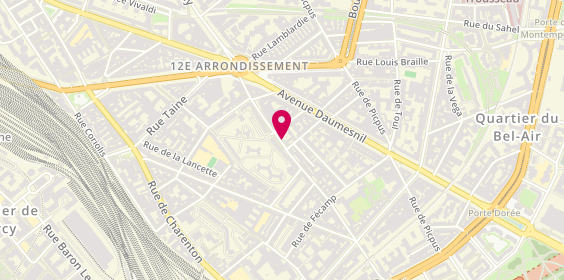 Plan de CHIKLI Dov, 72 Rue Claude Decaen, 75012 Paris