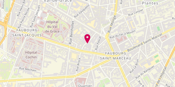 Plan de GUILLAUMA Claire, 35 Rue Broca, 75005 Paris