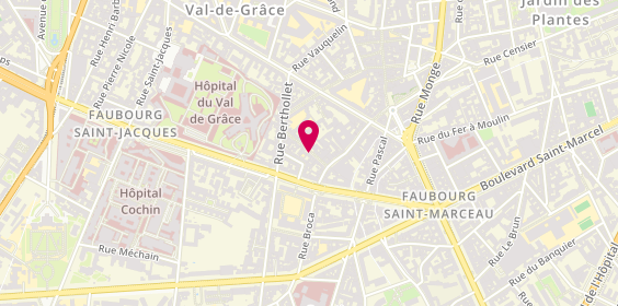 Plan de LACROIX-DEQUECKER Henri, 5 Bis Rue des Lyonnais, 75005 Paris