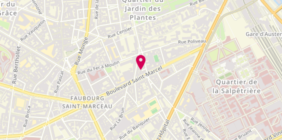 Plan de SALEMBIER-VINCENT Isabelle, 5 Impasse du Marche Aux Chevaux, 75005 Paris