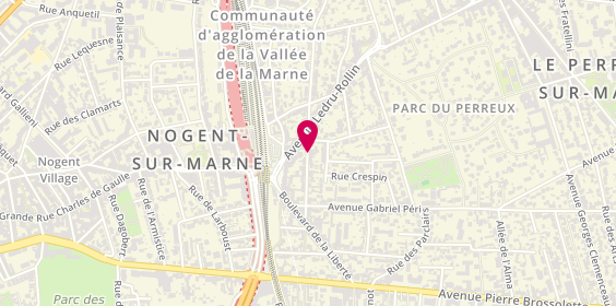 Plan de ADDA Brahim Mohamed, 20 Bis Rue de Tannebourg, 94170 Le Perreux-sur-Marne