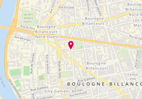 Plan de POURVOYEUR Sandrine, 30 Ter Rue de l'Ancienne Mairie, 92100 Boulogne-Billancourt