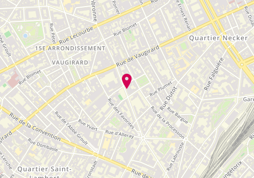 Plan de TOMASINO Marie-Thérèse, 19 Rue Paul Barruel, 75015 Paris