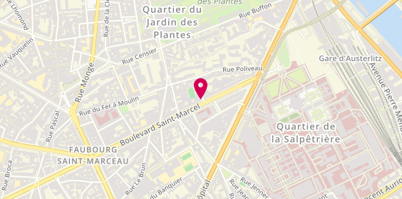 Plan de OTTEVAERE Eric, 34 Bis Boulevard Saint Marcel, 75005 Paris