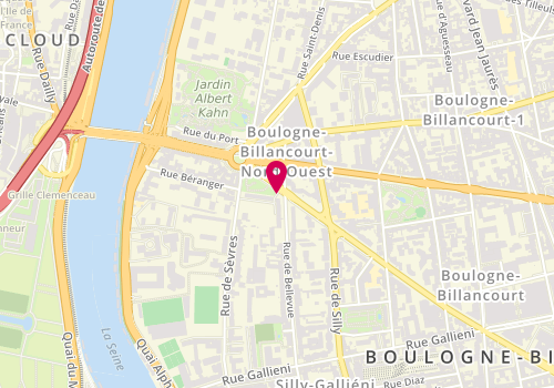 Plan de MOHBAT Isabelle, 119 Avenue André Morizet, 92100 Boulogne-Billancourt