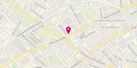 Plan de SAUSSAC-CARRIERE Aude, 230 Rue Lecourbe, 75015 Paris