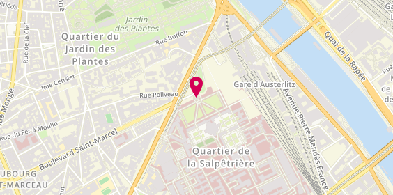 Plan de CALIN Alexandra, 47 Boulevard de l'Hôpital, 75013 Paris