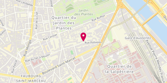 Plan de SALVI CHAIDAKIS ANNABELLE, 20 Rue Poliveau, 75005 Paris