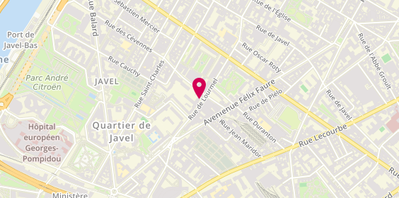 Plan de BIROT Gilles, 148 Rue de Lourmel, 75015 Paris