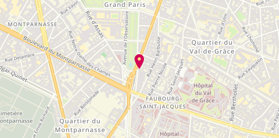 Plan de CHEBROU Gabriel, 147 Boulevard Saint Michel, 75005 Paris