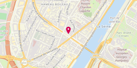 Plan de FOURMOND Janine, 28 Boulevard Exelmans, 75016 Paris