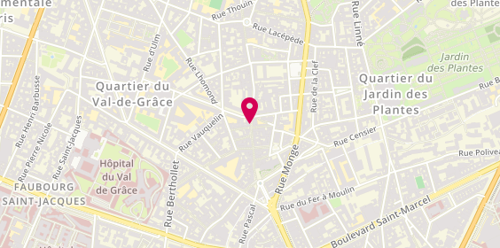 Plan de PILMIS Jean, 102 Rue Mouffetard, 75005 Paris