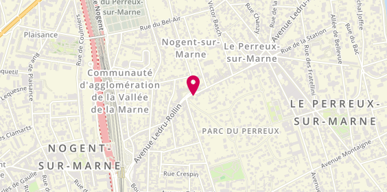Plan de BERNARD Franck, 50 Avenue Ledru Rollin, 94170 Le Perreux-sur-Marne