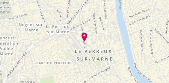 Plan de Bruyère-ROUSSELET Claire, 14 Rue des Fratellini, 94170 Le Perreux-sur-Marne