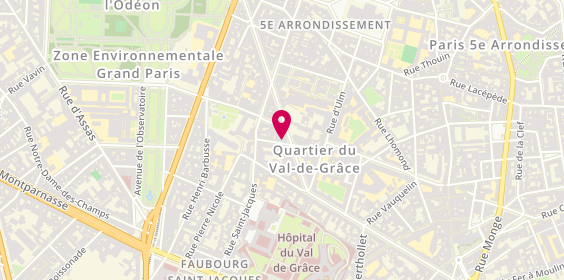 Plan de DOLIN Camille, 4 Rue des Ursulines, 75005 Paris