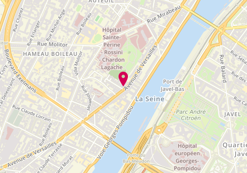 Plan de LANGOUET Cléa, 116 Avenue de Versailles, 75016 Paris