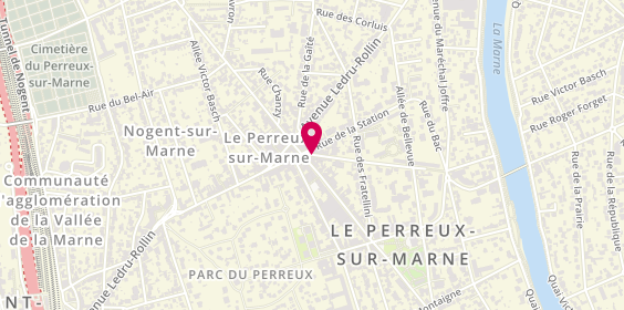 Plan de VAQUE Sandrine, 2 Rue de la Marne, 94170 Le Perreux-sur-Marne