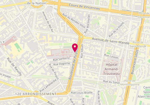 Plan de GEREMIA Stefania, 33 Boulevard de Picpus, 75012 Paris