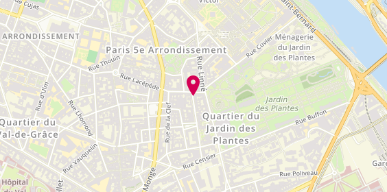 Plan de PIERRAIN Didier, 16 Rue des Quatrefages, 75005 Paris