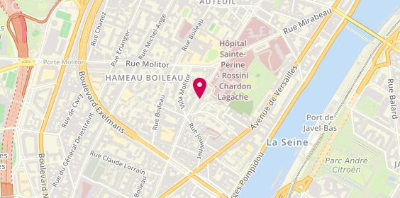 Plan de BUGEON Maxime, 29 Bis Rue Chardon Lagache, 75016 Paris