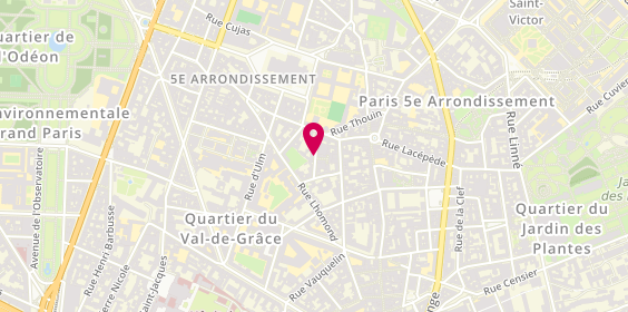 Plan de TOULISSE Quentin, 6 Rue Laromiguière, 75005 Paris