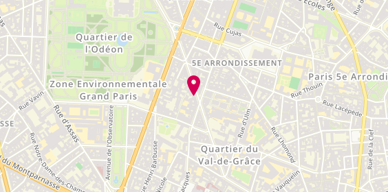 Plan de MIR CORNELLA Marcel, 30 Rue Gay Lussac, 75005 Paris