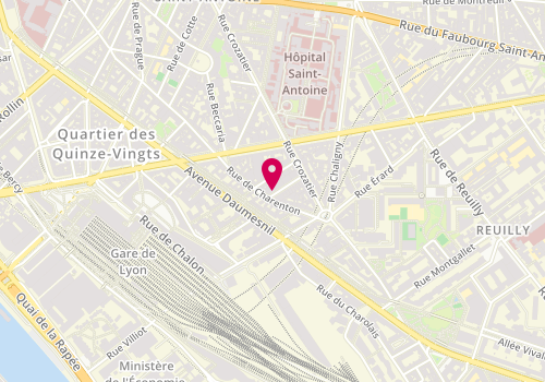 Plan de GOTTI Nicolas, 1 Avenue Corbera, 75012 Paris