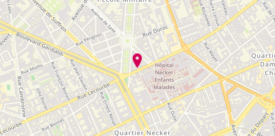 Plan de AGIUS Maxime, 110 Rue de Sevres, 75015 Paris