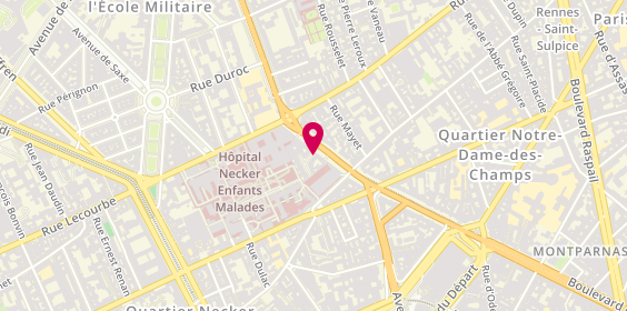 Plan de ABITA Jean Marc, 1 Square du Croisic, 75015 Paris