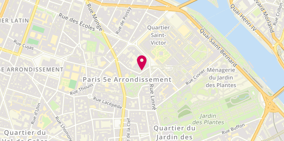 Plan de NOURY Nathalie, 10 Rue des Boulangers, 75005 Paris