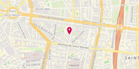 Plan de VALLY Hugo, 71 Avenue du Dr Arnold Netter, 75012 Paris