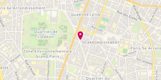Plan de AGUAYO ACHUTEGUI Javier, 9 Rue le Goff, 75005 Paris