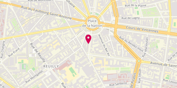 Plan de ROBERT Ghislaine, 9 Rue Fabre D 'Eglantine, 75012 Paris