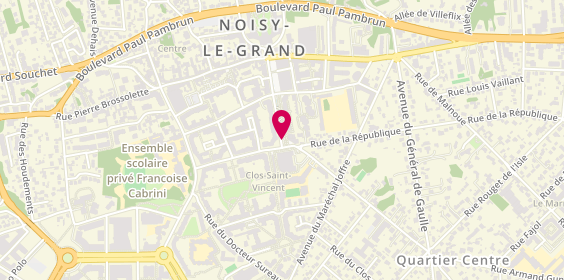 Plan de DILLE Lucie, 53 Avenue Aristide Briand, 93160 Noisy-le-Grand
