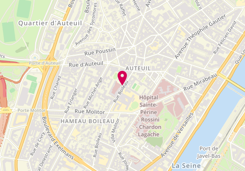 Plan de NORODOM Julien, 14 Rue Boileau, 75016 Paris