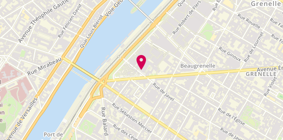 Plan de DE MAUPEOU d'ABLEIGES Colombe, 17 Rue de Javel, 75015 Paris