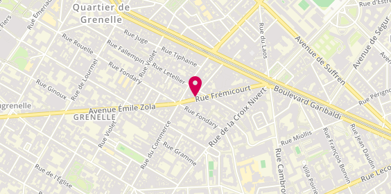 Plan de MALPEYRAT Pierre, 11 Rue Frémicourt, 75015 Paris