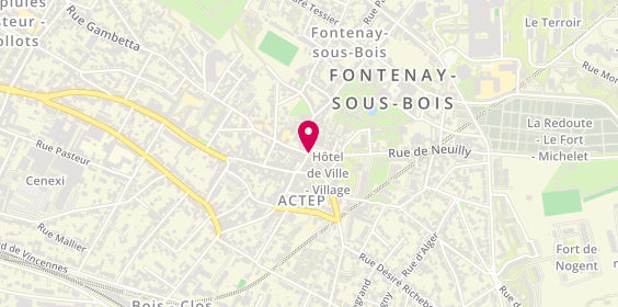 Plan de SEQUIER Luna, 3 Place du General Leclerc, 94120 Fontenay-sous-Bois