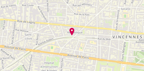Plan de NEUMAYER Marc, 46 Avenue Aubert, 94300 Vincennes