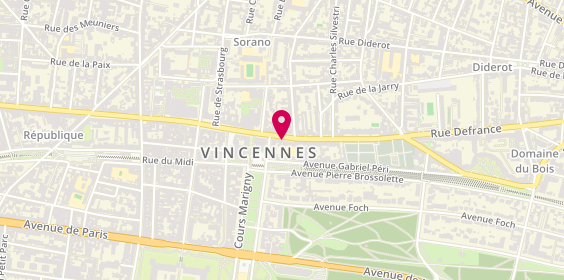 Plan de ABRIOUX Louis, 49 Rue de Fontenay, 94300 Vincennes