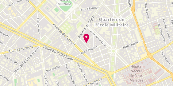 Plan de KARAKACHIAN Adrien, 9 Rue Albert de Lapparent, 75007 Paris