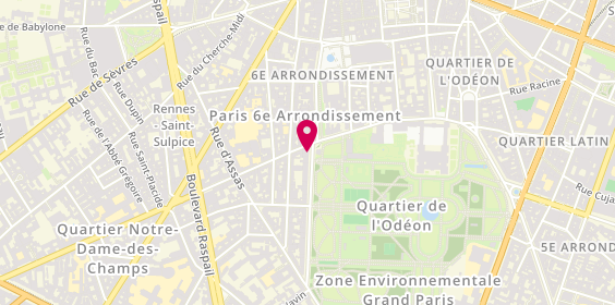 Plan de CLERBOIS Jean Marc, 2 Rue Guynemer, 75006 Paris