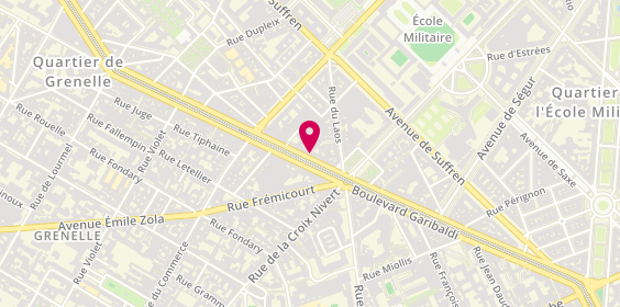 Plan de GILLES ORSET Hélène, 129 Boulevard de Grenelle, 75015 Paris
