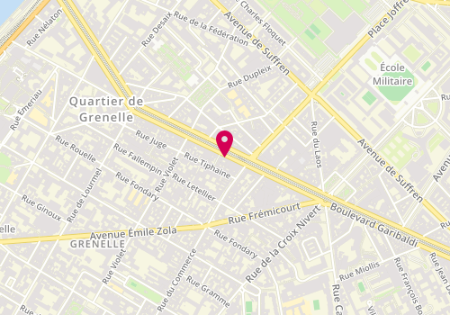 Plan de KIRCHHOFF Leclerc Maité, 116 Boulevard de Grenelle, 75015 Paris