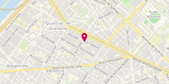 Plan de N'GUYEN Gérard, 4 Rue Tiphaine, 75015 Paris