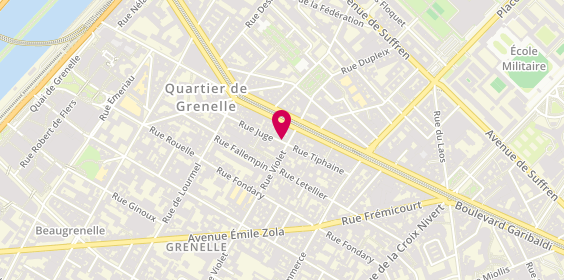 Plan de NIAU Valentine, 41 Rue Juge, 75015 Paris